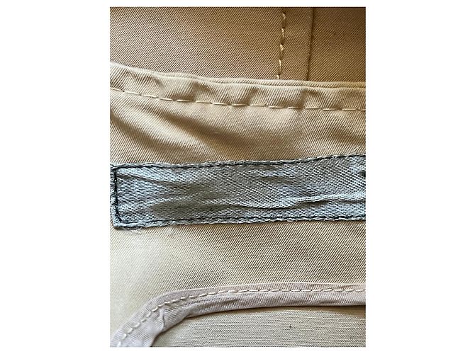 Alberta Ferretti Kleid aus Wollmischung mit Metallic-Schimmer Beige Golden - Ansicht 7