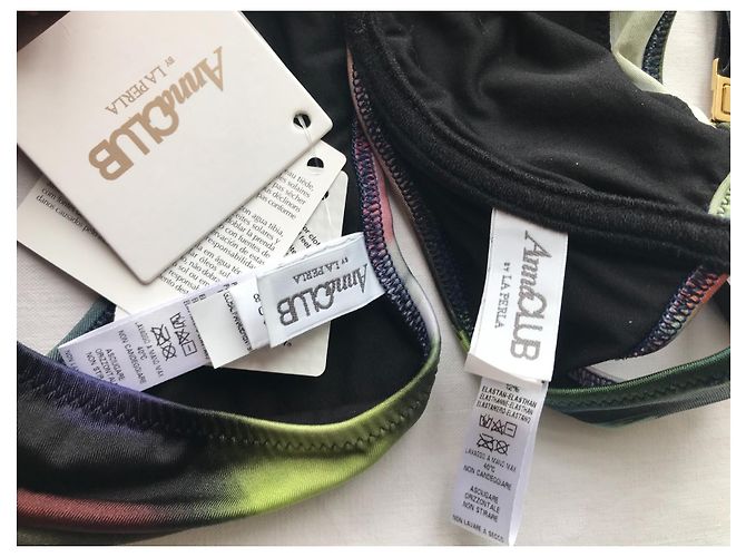 maglia multicolore La Perla - 40 B - vista 4