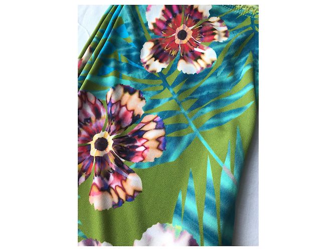 Galliano legging galiano - 38 Verde - vista 6