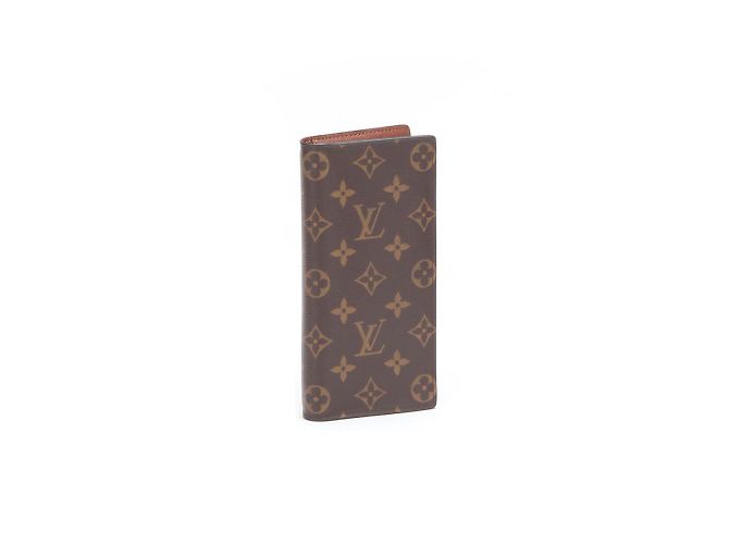 Louis Vuitton Monogramm-Brazza-Geldbörse Braun - Ansicht 2