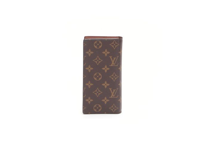 Louis Vuitton Monogramm-Brazza-Geldbörse Braun - Ansicht 3