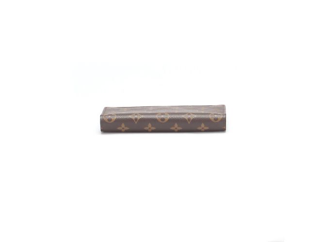 Louis Vuitton Monogramm-Brazza-Geldbörse Braun - Ansicht 4
