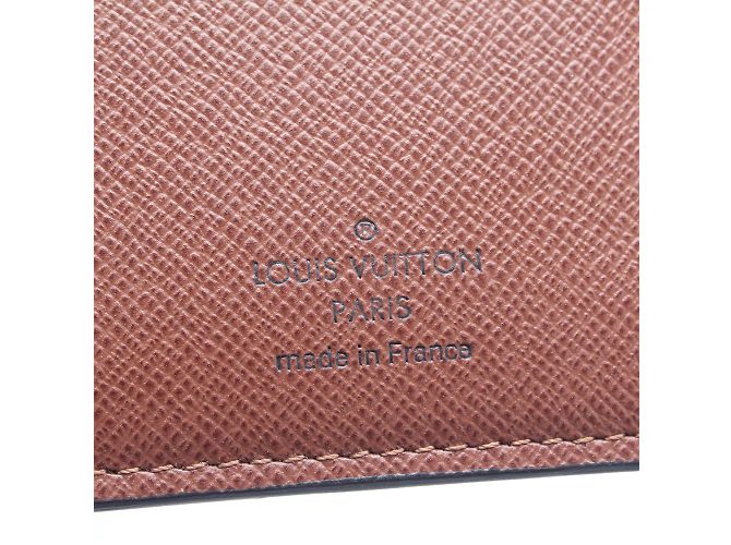 Louis Vuitton Monogramm-Brazza-Geldbörse Braun - Ansicht 5