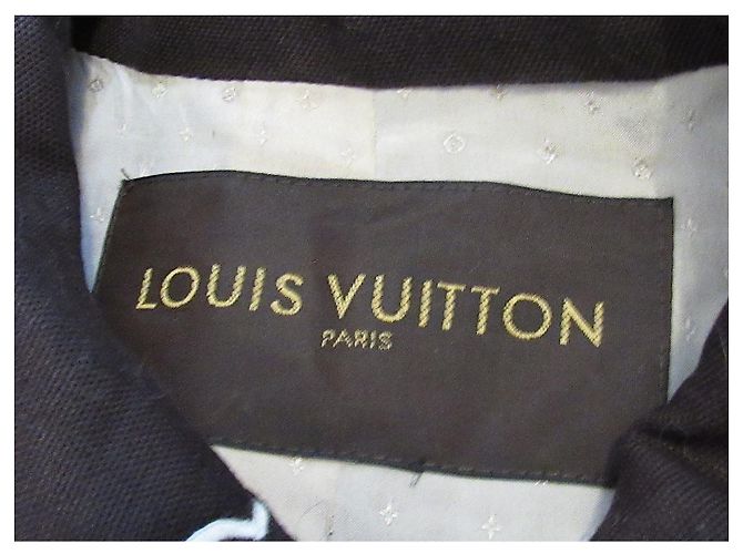 gabardina Louis Vuitton Castaño Crudo - vista 3