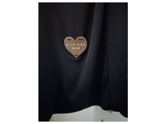 Philipp Plein Kleid schwarz aus Polyester - Ansicht 5