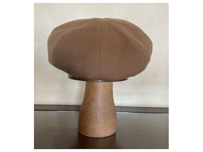 Hermès Kaschmirmütze Beige - Ansicht 2