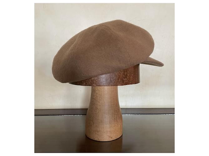 Hermès Kaschmirmütze Beige - Ansicht 3