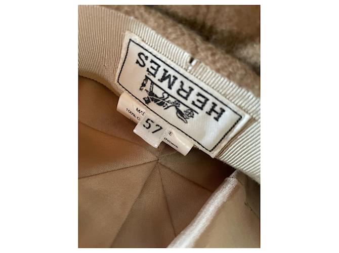 Hermès Kaschmirmütze Beige - Ansicht 6