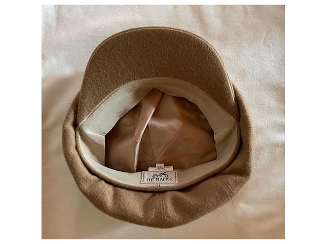 Hermès Kaschmirmütze Beige - Ansicht 8