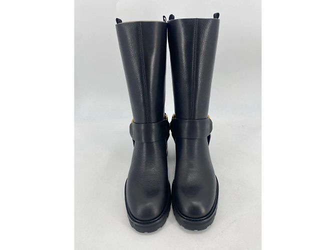 PEDRO GARCIA Bottines T.UE 39 cuir de vachette Noir - vue 3
