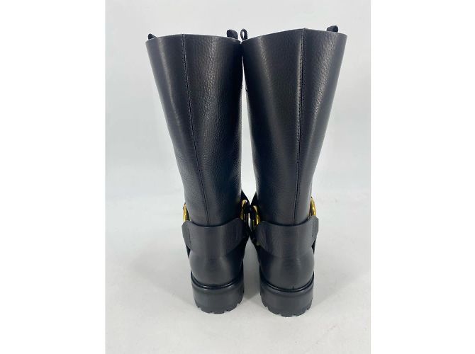 PEDRO GARCIA Bottines T.UE 39 cuir de vachette Noir - vue 5