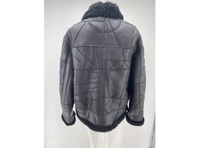 SUPREME Jacken T.Internationales L Leder - vue 2