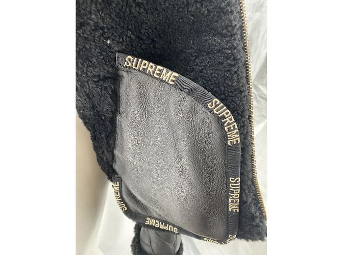 SUPREME Jacken T.Internationales L Leder - vue 5