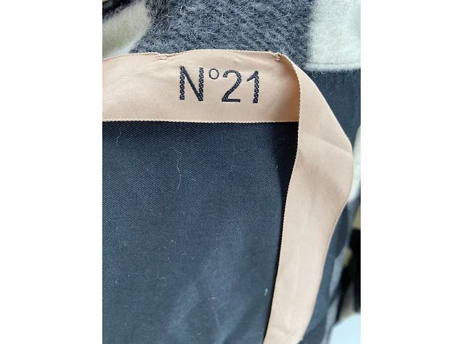 N°21 jackets T.IT 42 Wool Black - view 5
