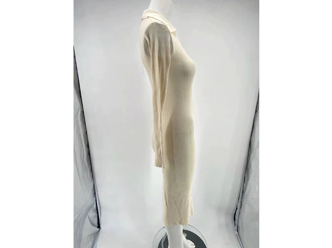 Autre Marque Vestido Biger Christensen T.FR 34 Viscosa Crudo - vista 2