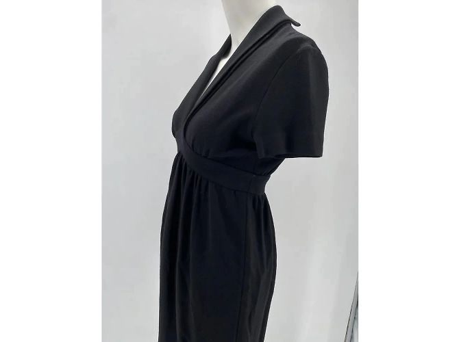 Fendi Kleid T.IT 40 aus Wolle Schwarz - Ansicht 4
