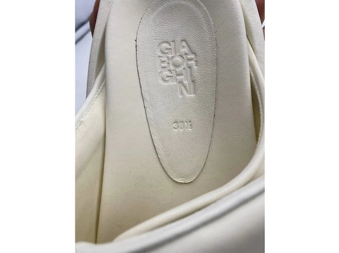 Autre Marque Gia Borghini Sandalen T.EU 38.5 Polyester Roh - Ansicht 7