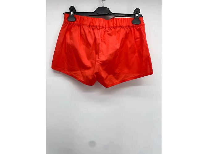 Hermès Shorts HERMES T.fr 34 Algodão Laranja - vista 2