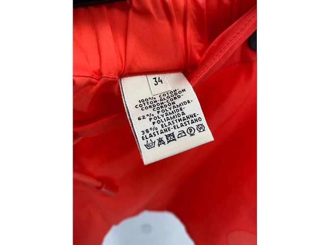 Hermès Shorts HERMES T.fr 34 Algodão Laranja - vista 5