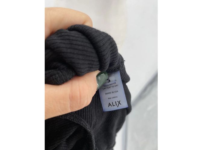 Autre Marque ALIX NYC Oberteile T.Internationales S-Polyester Schwarz - Ansicht 5