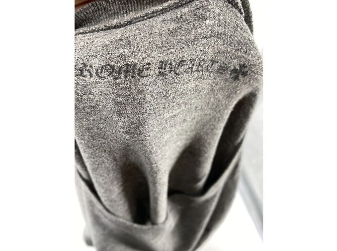 Chrome Hearts CORAZONES CROMADOS Tops T.Internacional M Algodón Gris - vista 5