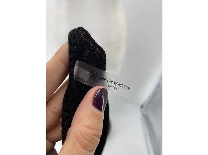 Autre Marque Camiseta DEVON WINSDOR.Viscosa XS Internacional Negro - vista 4