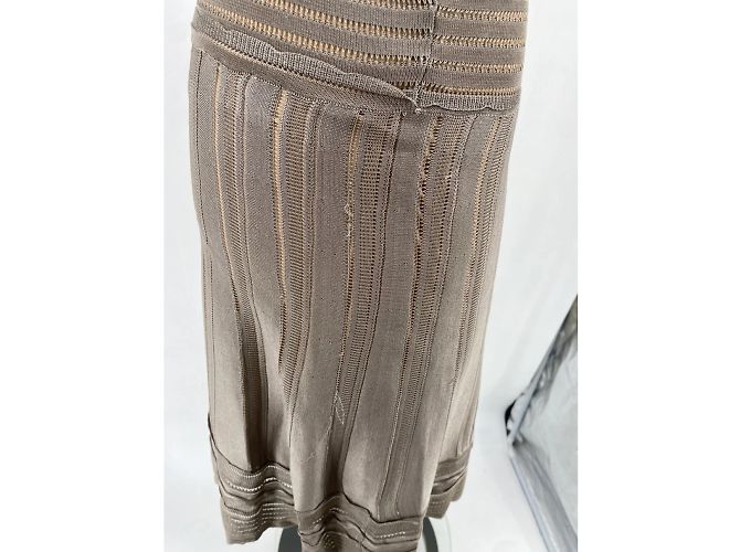 DIOR Kleider T.fr 36 Viscose Grau - Ansicht 4