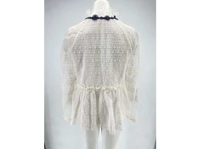Giambattista Valli Giamba tops T.FR 40 Polyester Weiß - Ansicht 2