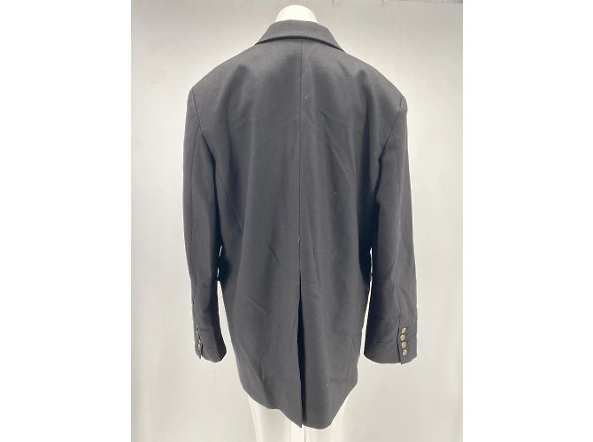 Autre Marque Loulou Studio Jacken T.International S Wolle Schwarz - Ansicht 2
