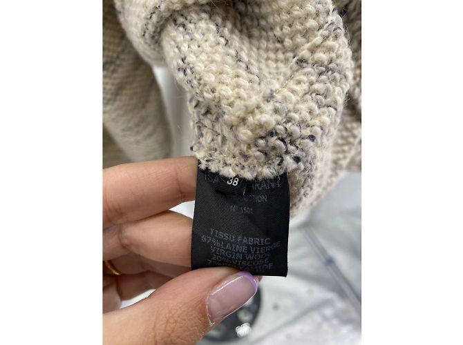ISABEL MARANT Strickwaren T.fr 38 Wolle Beige - Ansicht 5