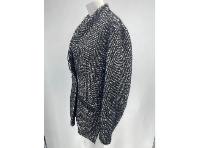 ISABEL MARANT ETOILE Jacken T.fr 38 Wolle Grau - Ansicht 3