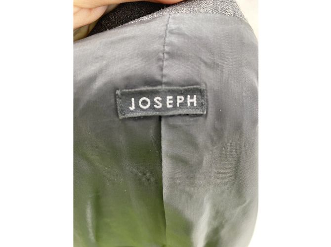 Joseph GIUSEPPE Giacche T.fr 40 WOOL Grigio - vista 4