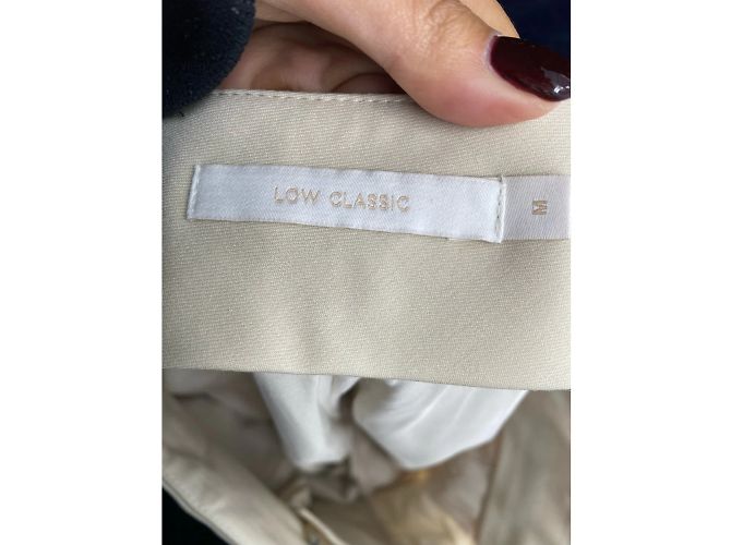 Autre Marque Pantalón LOW CLASSIC T.Lana M internacional Crudo - vista 3
