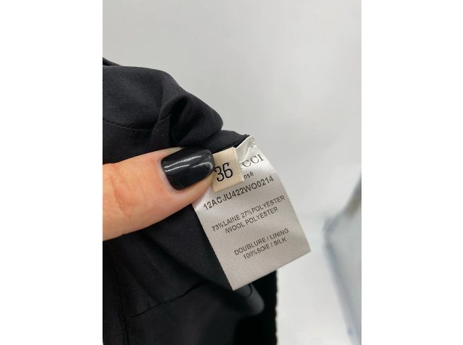 NINA RICCI Gonne T.fr 36 WOOL Nero - vista 4
