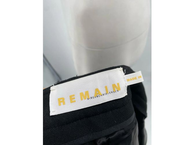 Autre Marque REMAIN BIGER CHRISTENSEN Gonne T.fr 36 WOOL Nero - vista 4