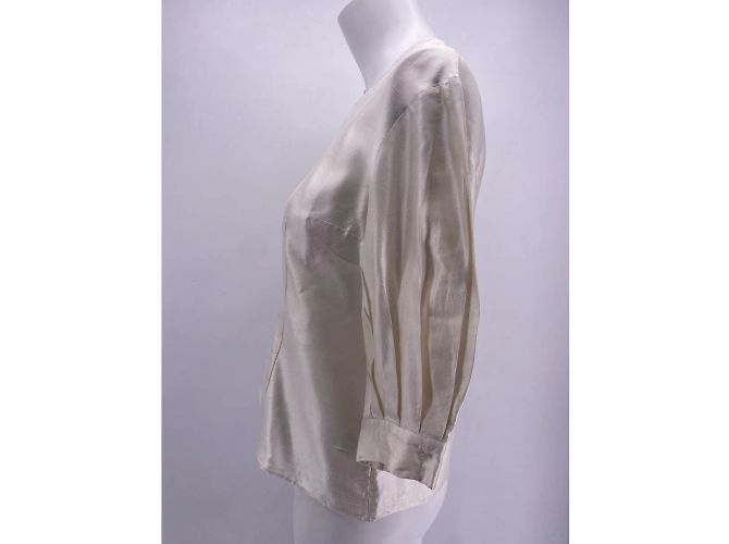 Autre Marque Camiseta DEITAS.fr 36 Seda Crudo - vista 2