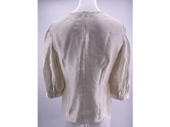 Autre Marque Camiseta DEITAS.fr 36 Seda Crudo - vista 3