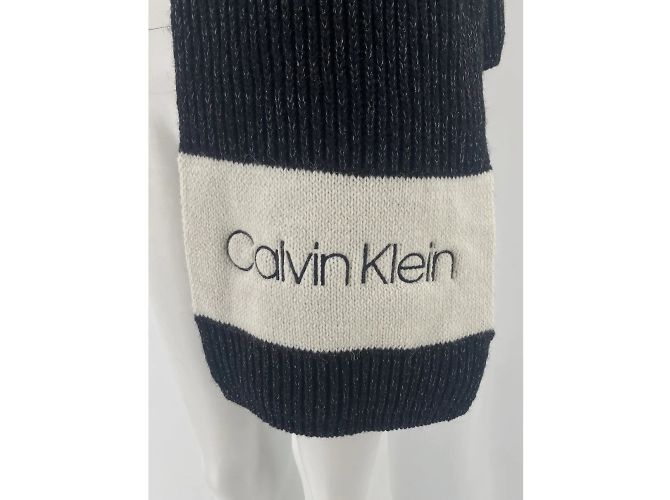 CALVIN KLEIN Schals T.  Wolle Schwarz - Ansicht 3
