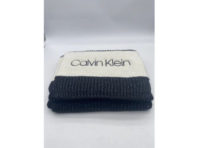 CALVIN KLEIN Schals T.  Wolle Schwarz - Ansicht 5