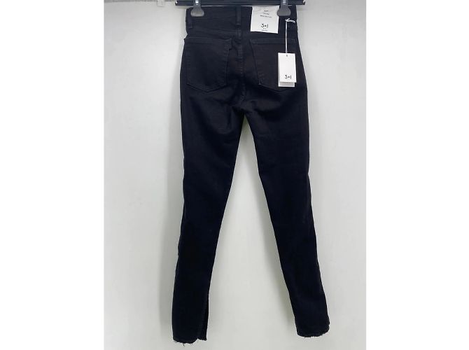 Autre Marque 3X1  JeansT.US 24 Cotone - elastan Nero - vista 2