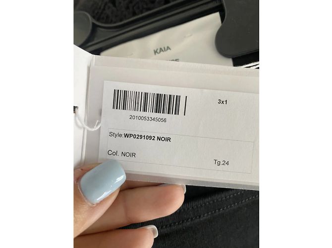 Autre Marque 3X1  JeansT.US 24 Cotone - elastan Nero - vista 4