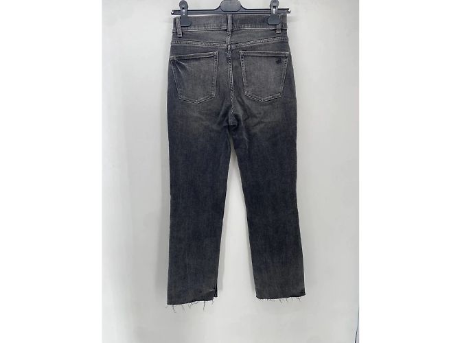 Autre Marque DL1961  Jeans T.fr 36 Baumwolle - Elasthan Schwarz - Ansicht 2