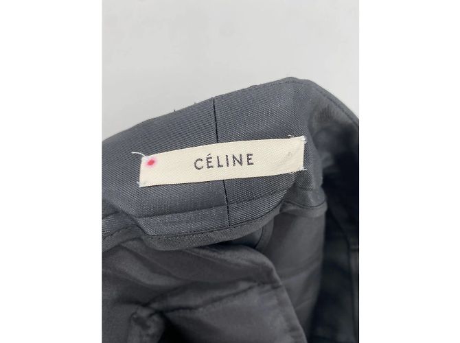 Céline CELINE Pantalone T.fr 36 WOOL Nero - vista 3