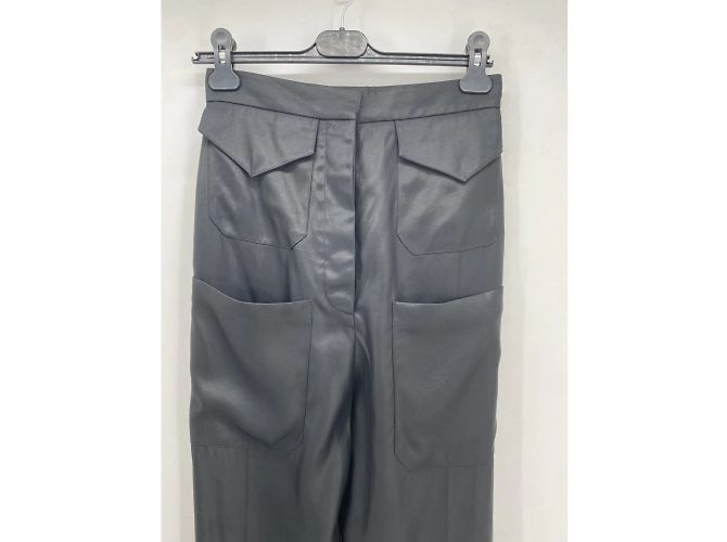 Céline CELINE Pantalone T.fr 36 WOOL Nero - vista 4