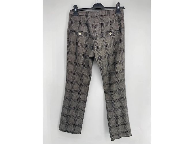 ISABEL MARANT Pantalón T.fr 36 Algodón Gris - vista 2