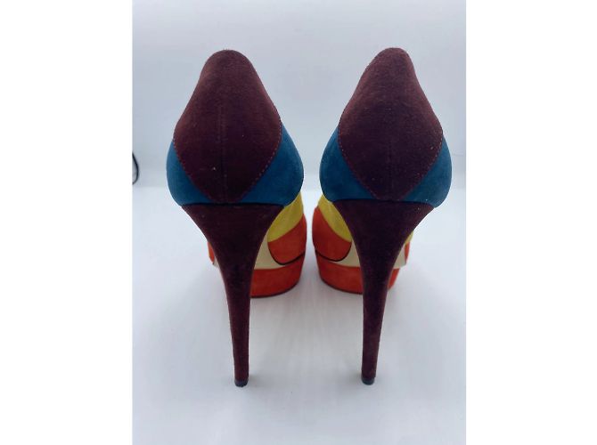 CHARLOTTE OLYMPIA Absatz T.EU 36.5 Wildleder- - Ansicht 6