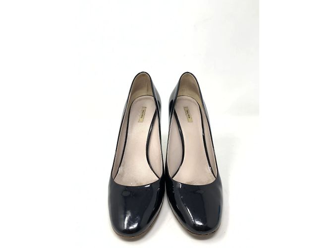 MIU MIU Heels T.EU 38.5 Lackleder Schwarz - Ansicht 3