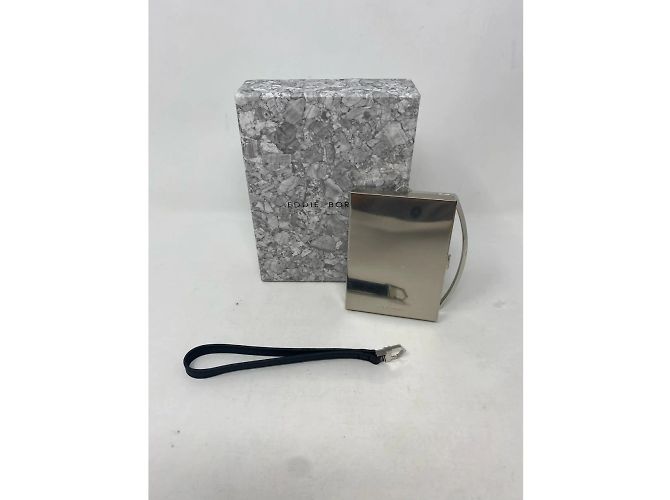 Autre Marque EDDIE BORGO Pochette T.  metallo Argento - vista 4