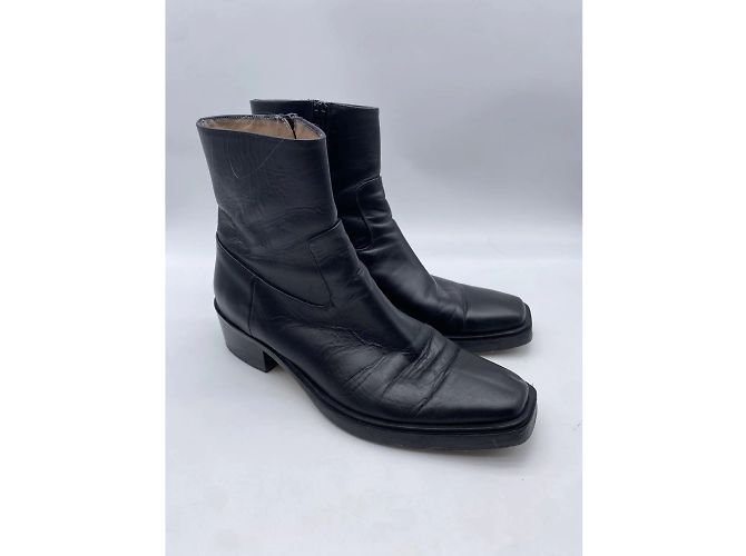 Autre Marque GIA COUTURE Botines T.UE 38 cuero Negro - vista 4