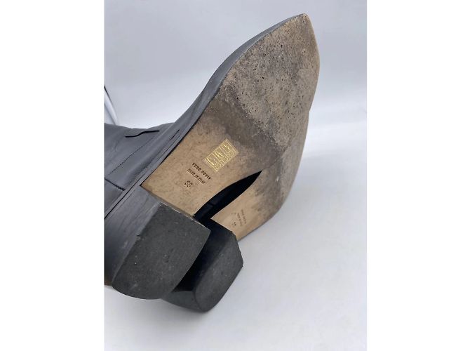 Autre Marque GIA COUTURE Botines T.UE 38 cuero Negro - vista 6
